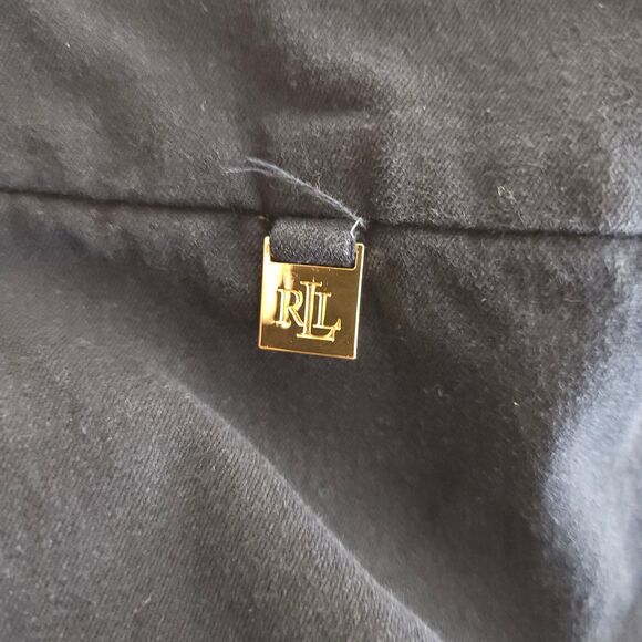 Lauren Ralph Lauren Womens 16 38x24 Navy Blue Career Ankle Dress Pants Trousers - Picture 3 of 8